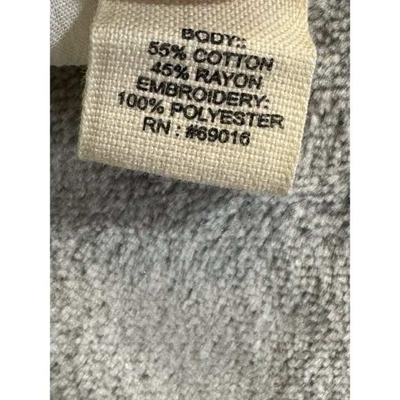 Ruff Hewn Womens Blouse Large Boho Embroidered Cold Shoulder Short Sleeve Tassel - Picture 13 of 16